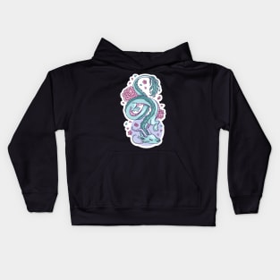 Sticker Design Asien Dragon Kids Hoodie